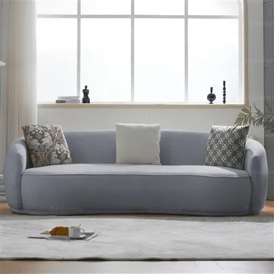 Pamučna tamno siva sofa